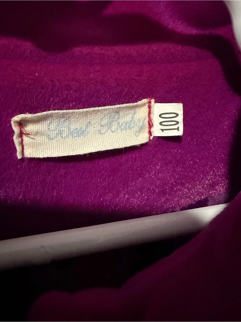 Girls' Velvet Pom-Trim Peacoat in Plum